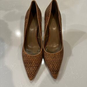 Ann Taylor Cork Pumps, Size 7